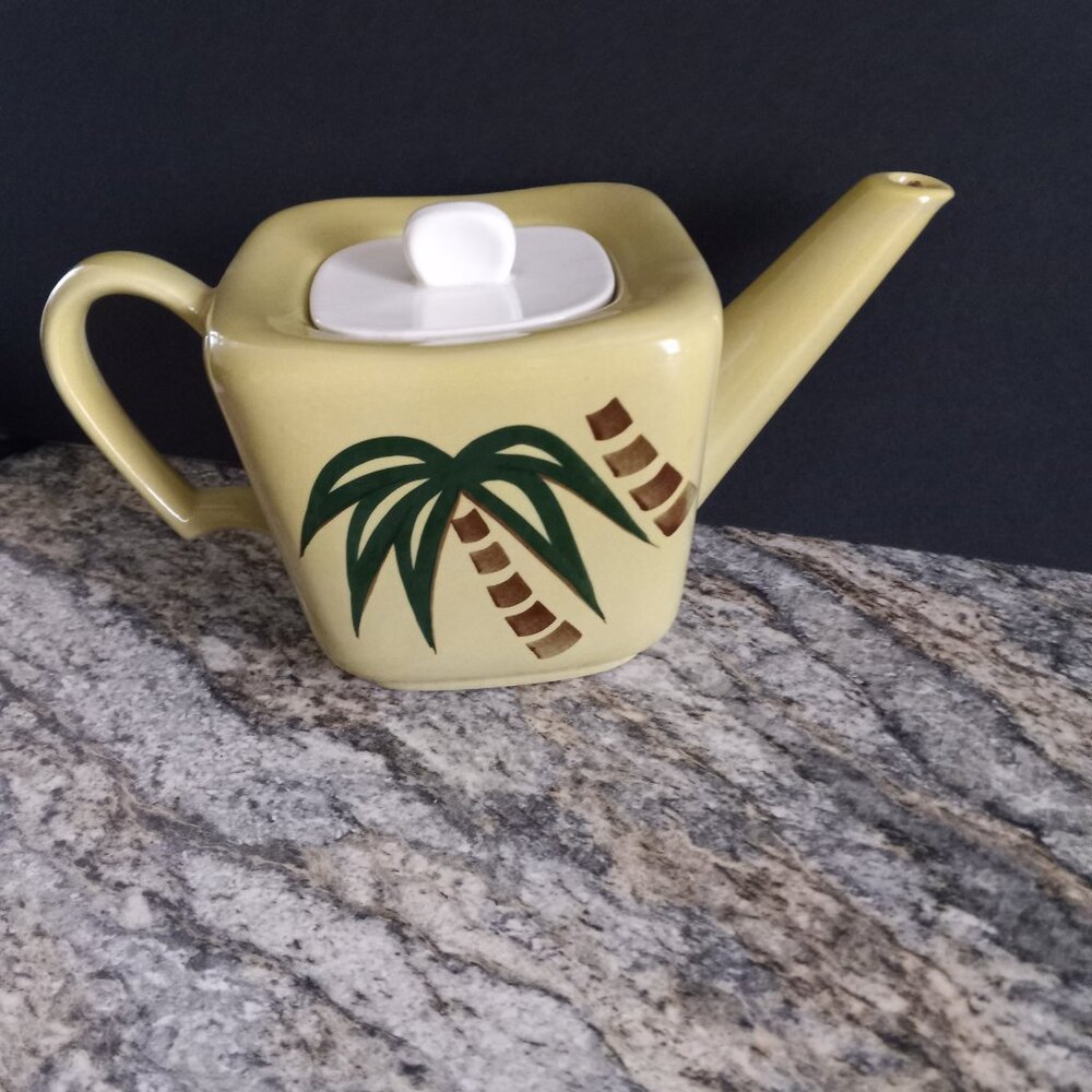 vintage Continental Kilns TAHITI teapot